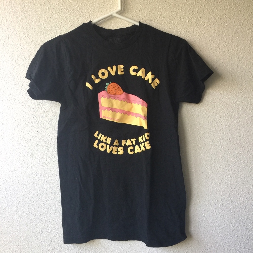 Funny I love cake hot topic shirt
